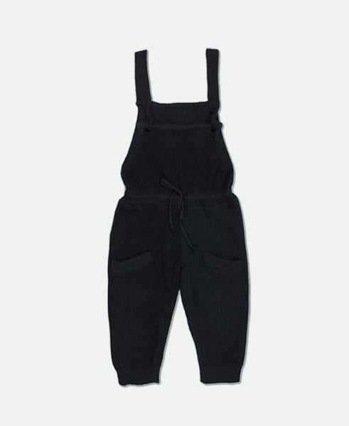 the black baby waffle overall